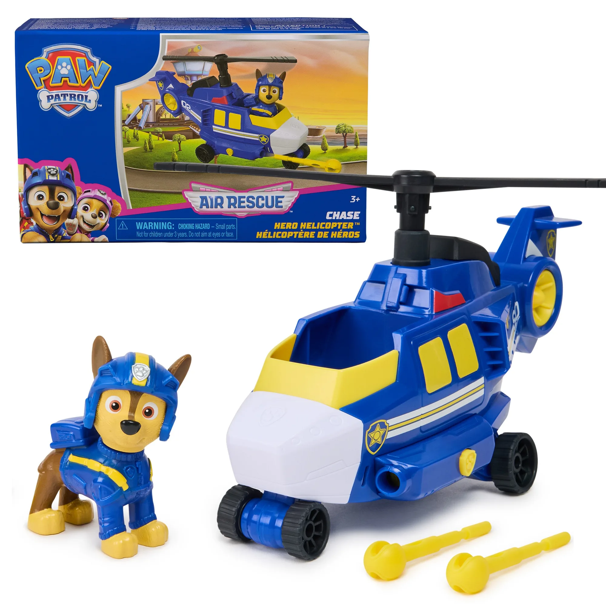 PAW Patrol Air Rescue Chase 헬리콥터: 놀이 문제 해결