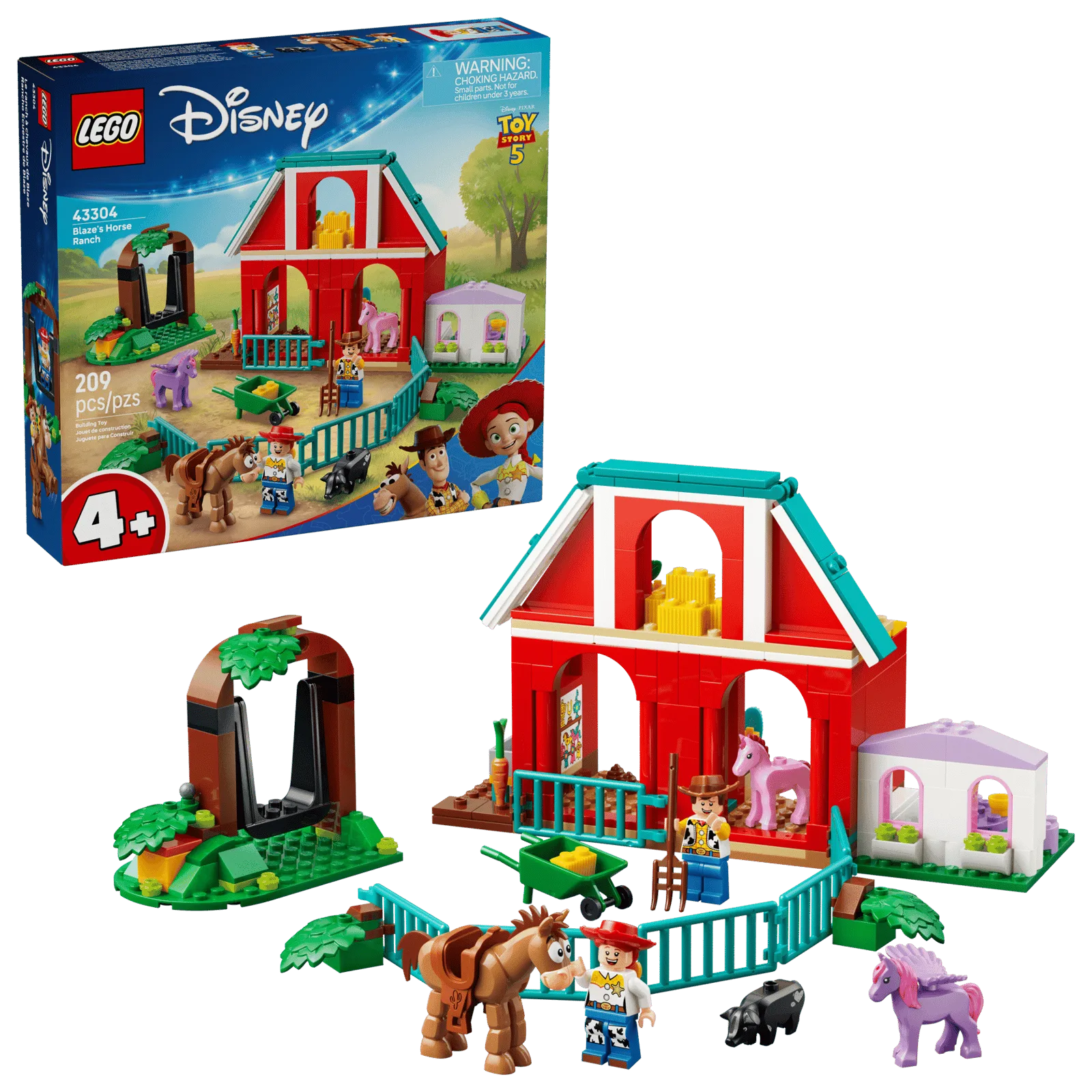 LEGO 43304 Toy Story 5 Blaze's Horse Ranch: Build and Play Ideas