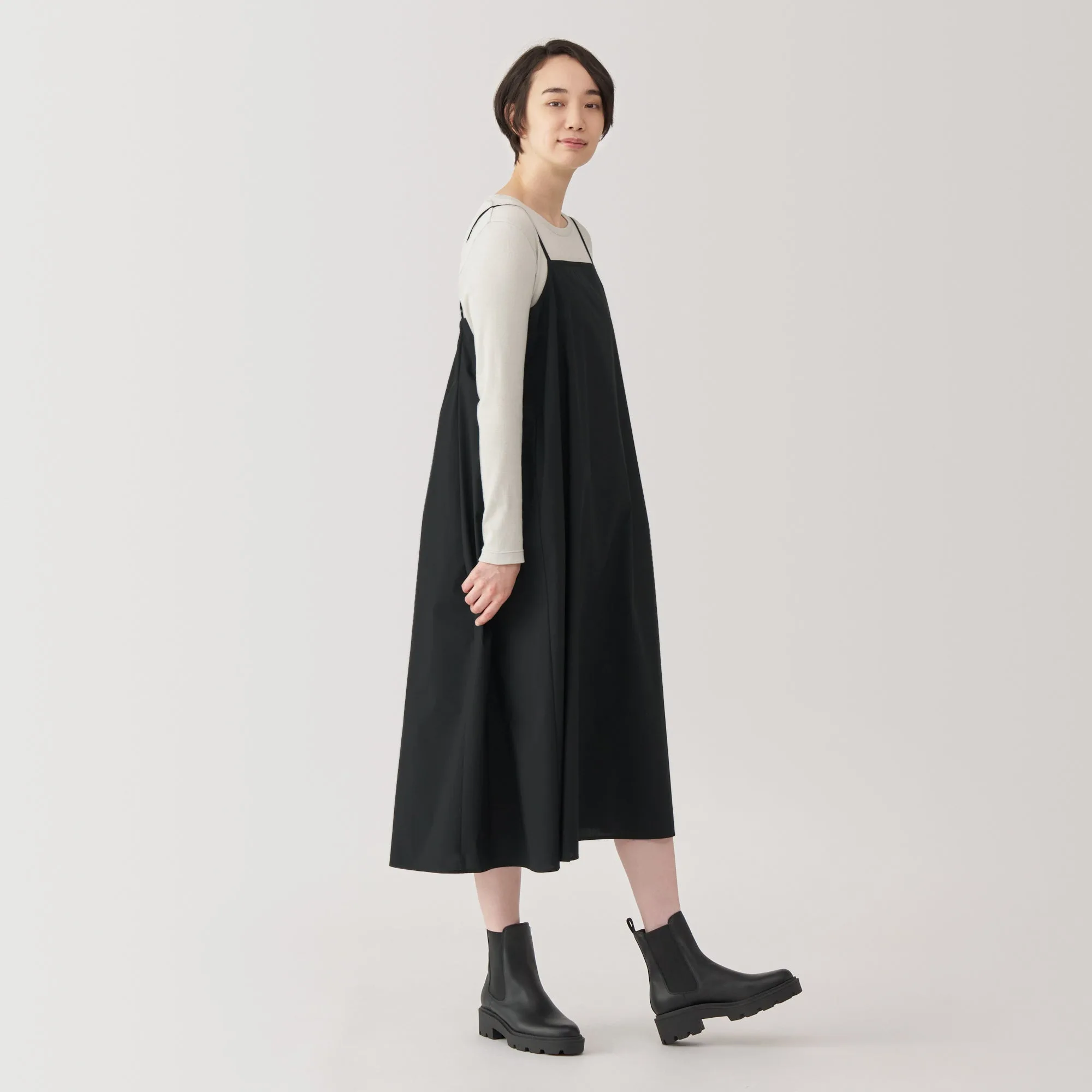 Vestido camisero de mujer de algodón estampado de secado rápido