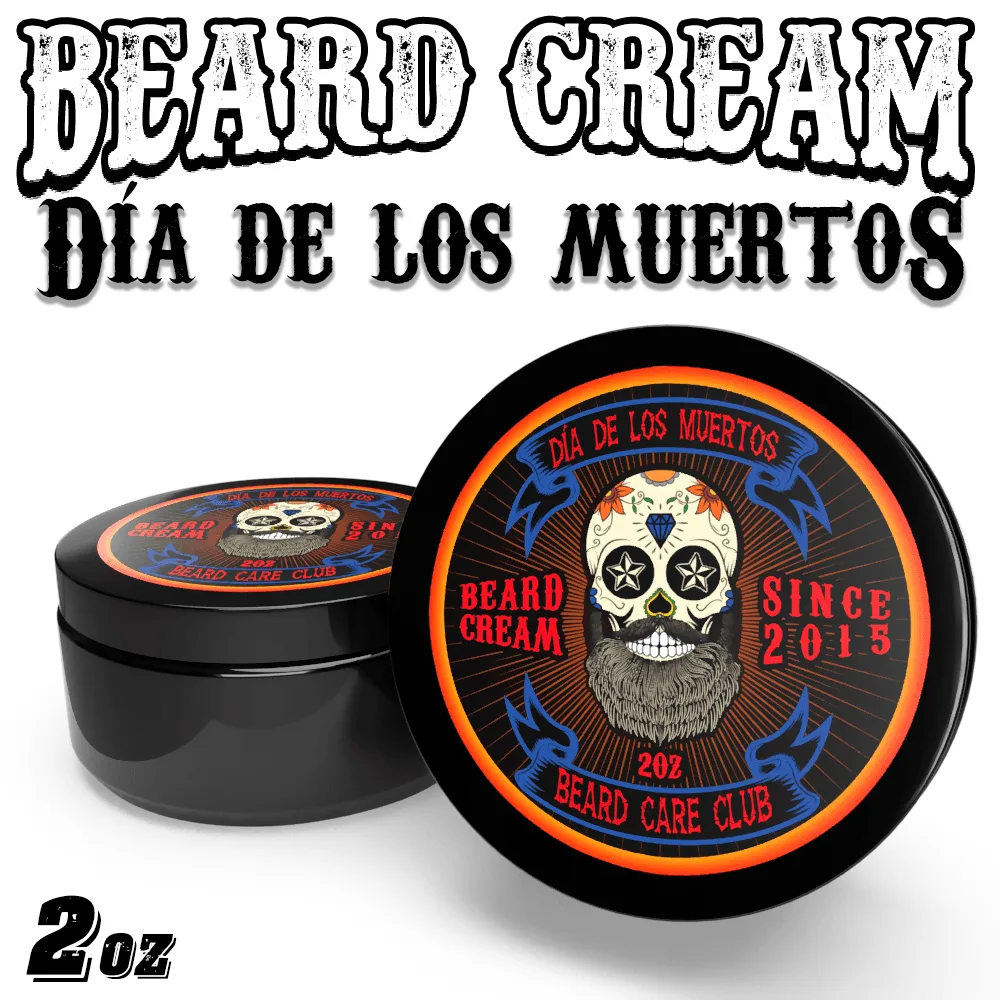 Crème à barbe Día de los Muertos