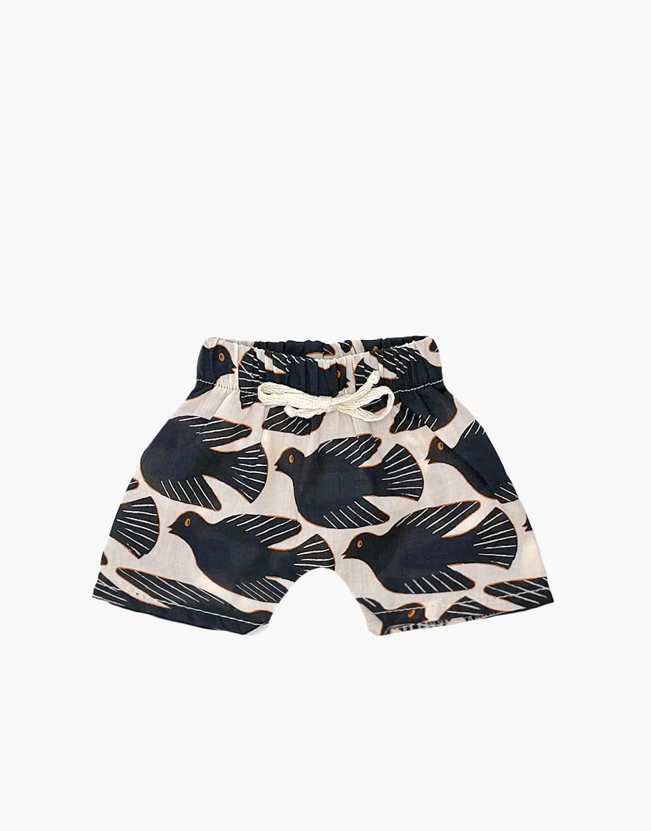 Short Vito en coton Salambo et son pochon