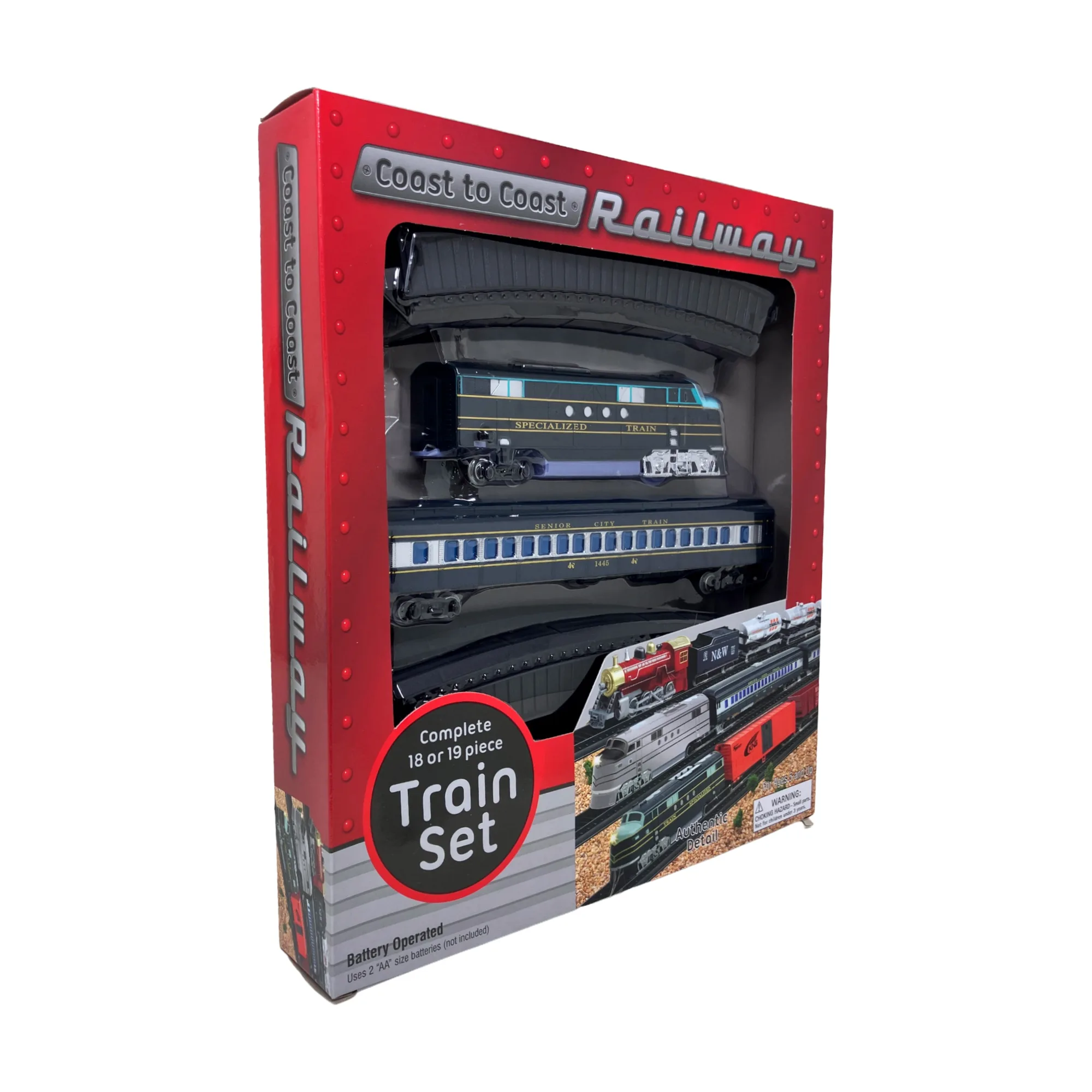 How to Set Up the Coast to Coast Railway Train Set