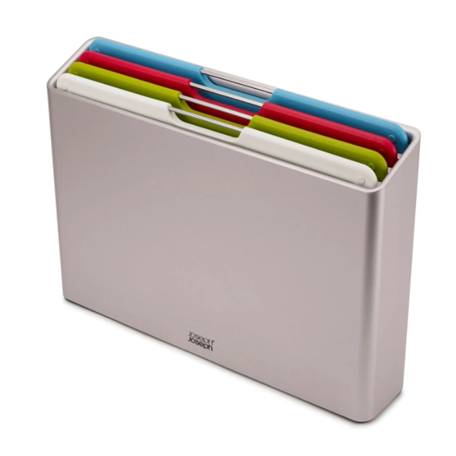 Joseph Joseph Folio 4-Piece Chopping Board Set – Large Silver