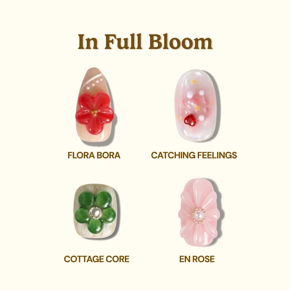 In Full Bloom Press-On Nail Set (4pk)