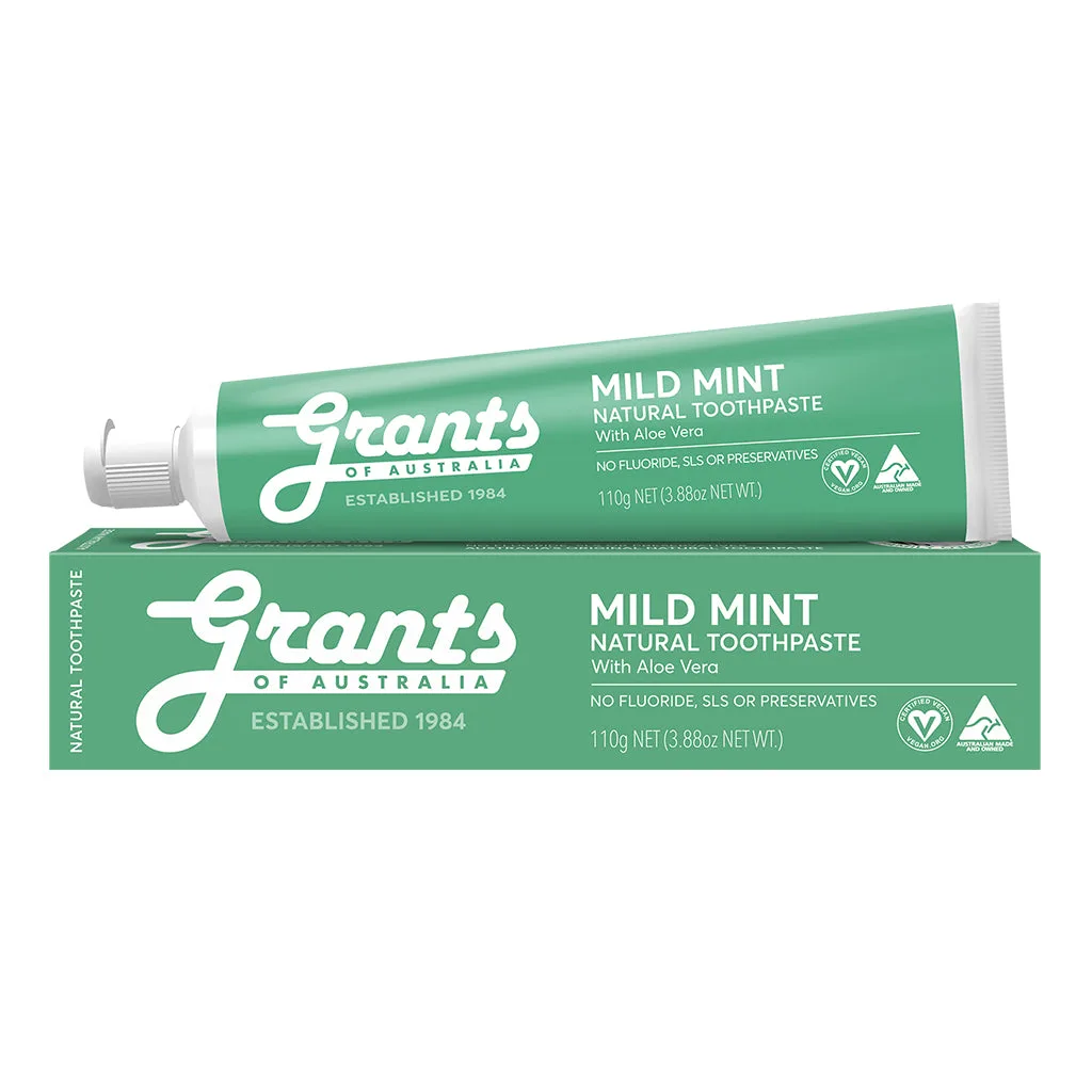 Mild Mint Natural Toothpaste