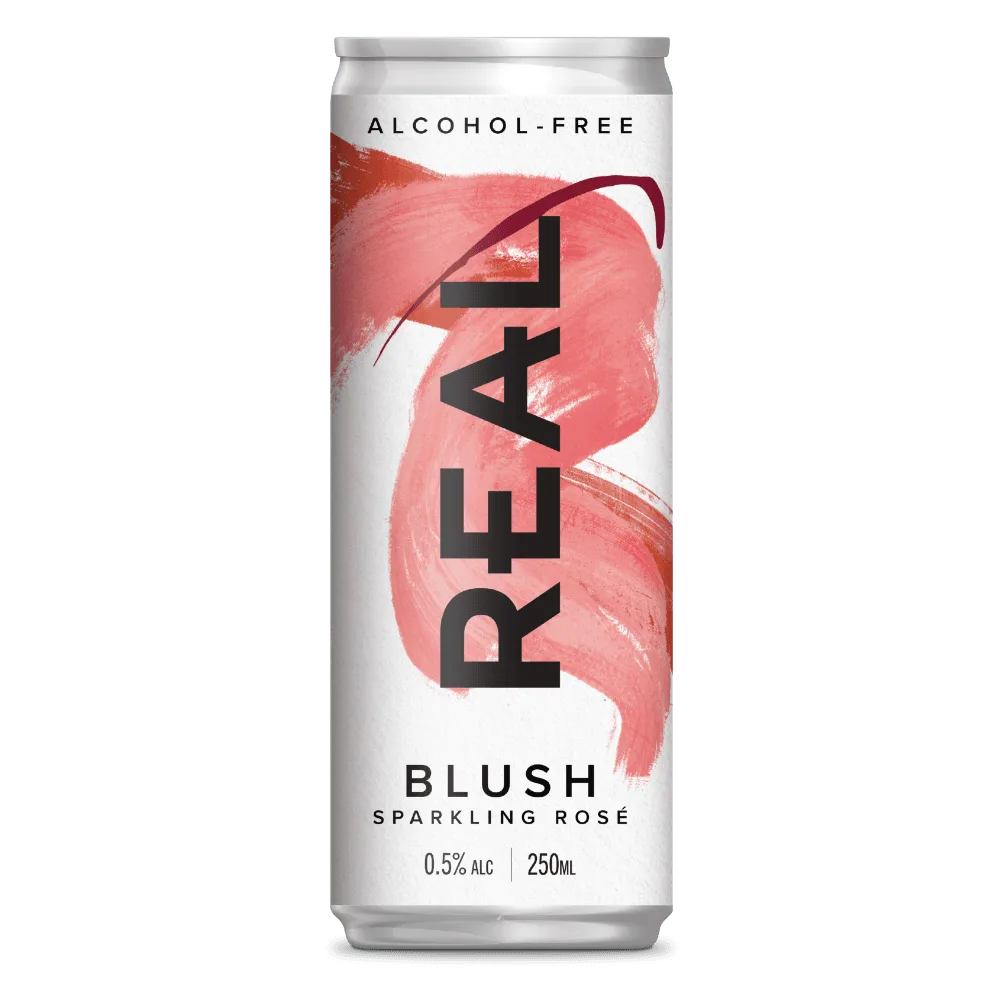 REAL Blush Alcohol-Free (250mL x 12)