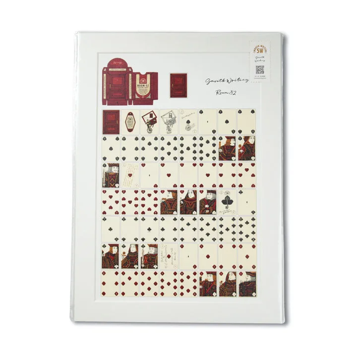 So hängen Sie einen Room 52 A3 Druck an Ihre Wand