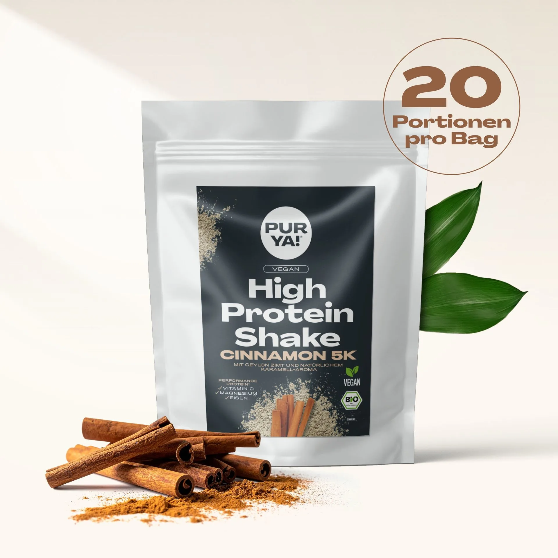 Veganes Proteinpulver Cinnamon 600g