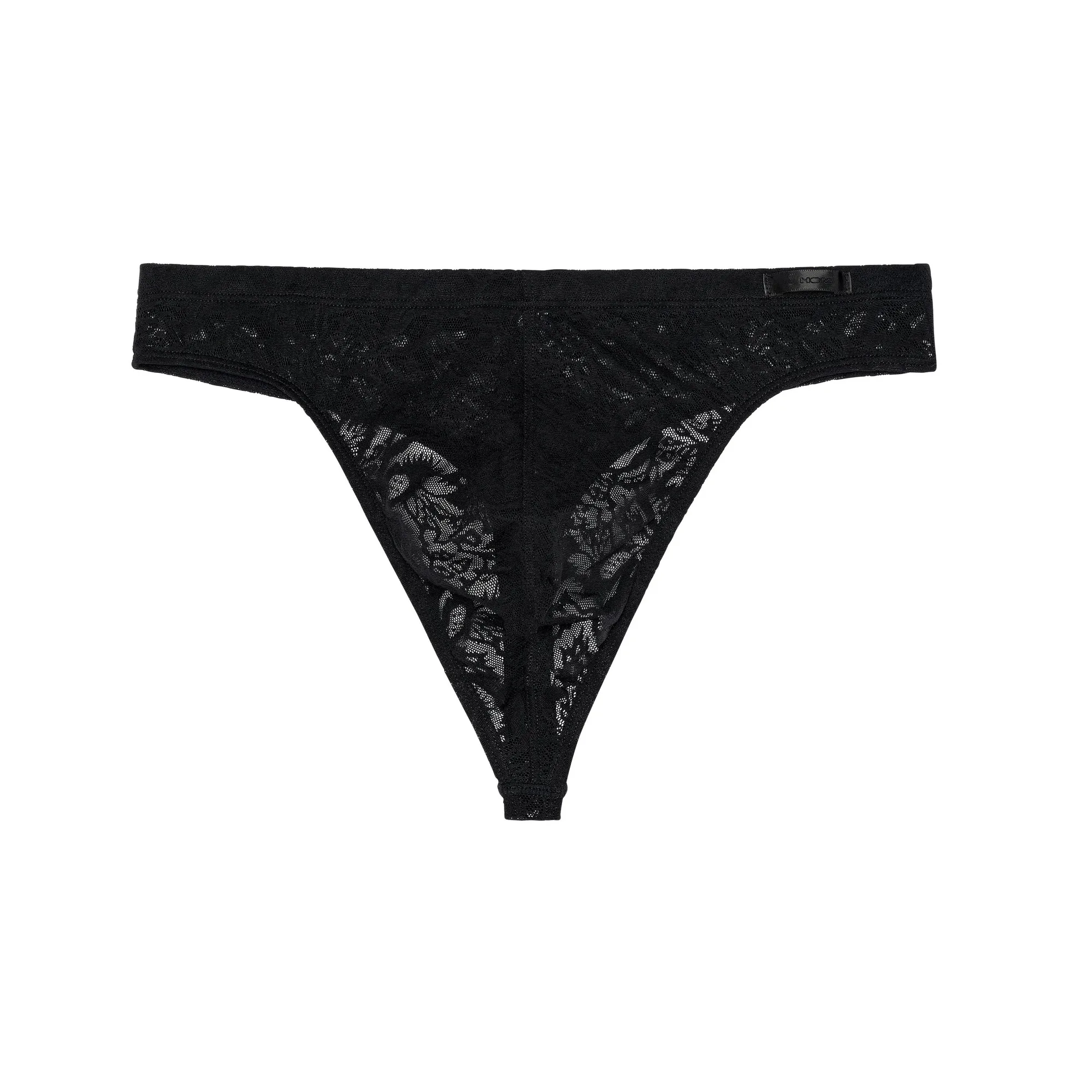 Free Cut Lace Thong| Black 402886-0004