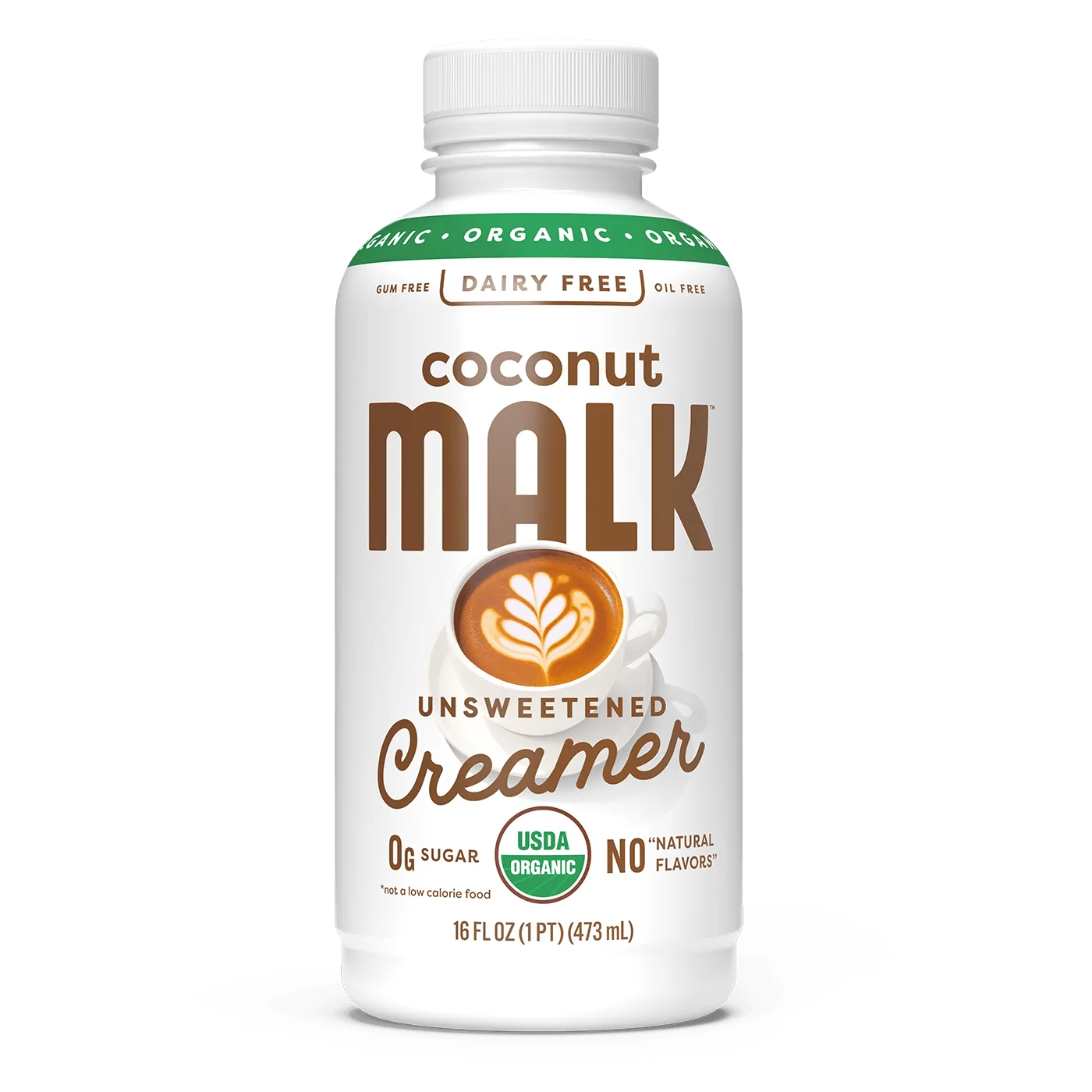 Creme de leite de coco sem açúcar