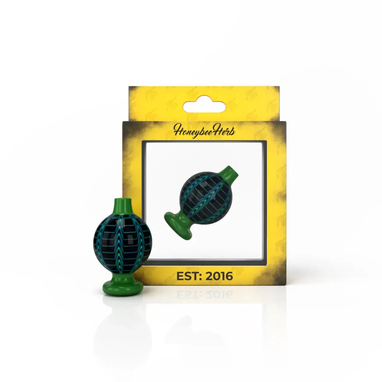Honeybee Herb: Dream Bubble Carb Cap (Dark Green)