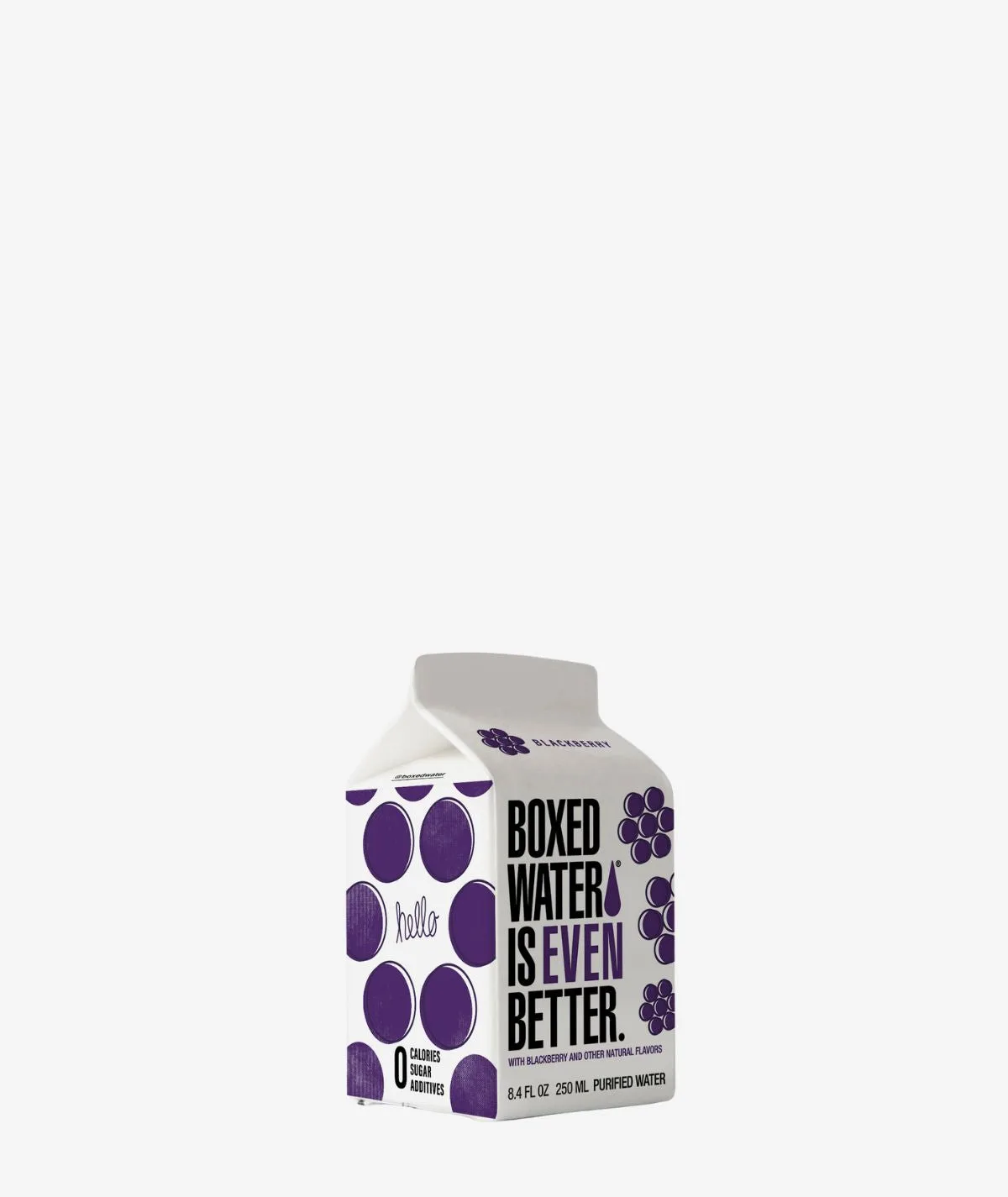 BLACKBERRY 250ML BOXED WATER