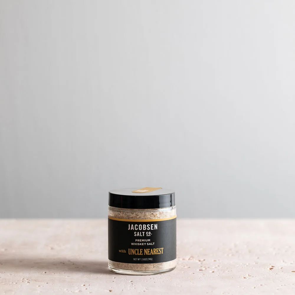 Uncle Nearest Premium Whiskey Salt – Jacobsen Salt Co.