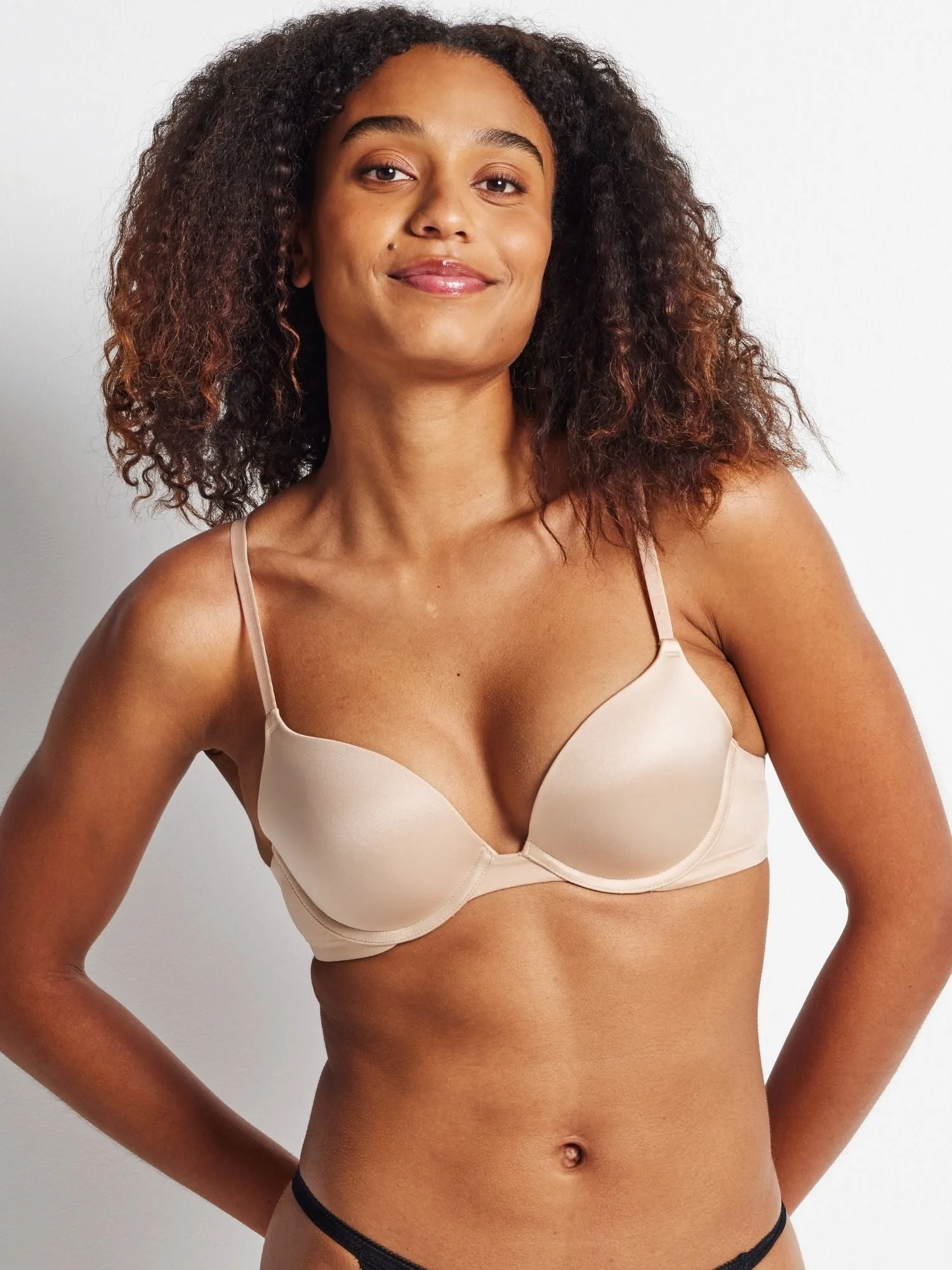 Braziliaanse gladde push-up-beha