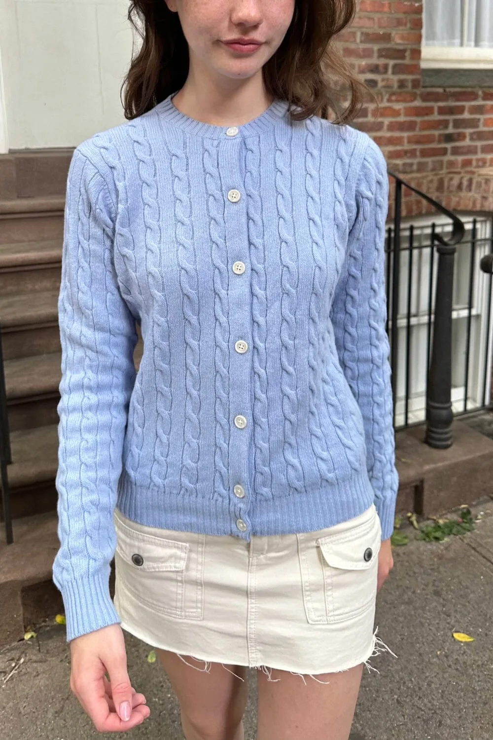 Como cuidar do seu cardigan de lã Olsen