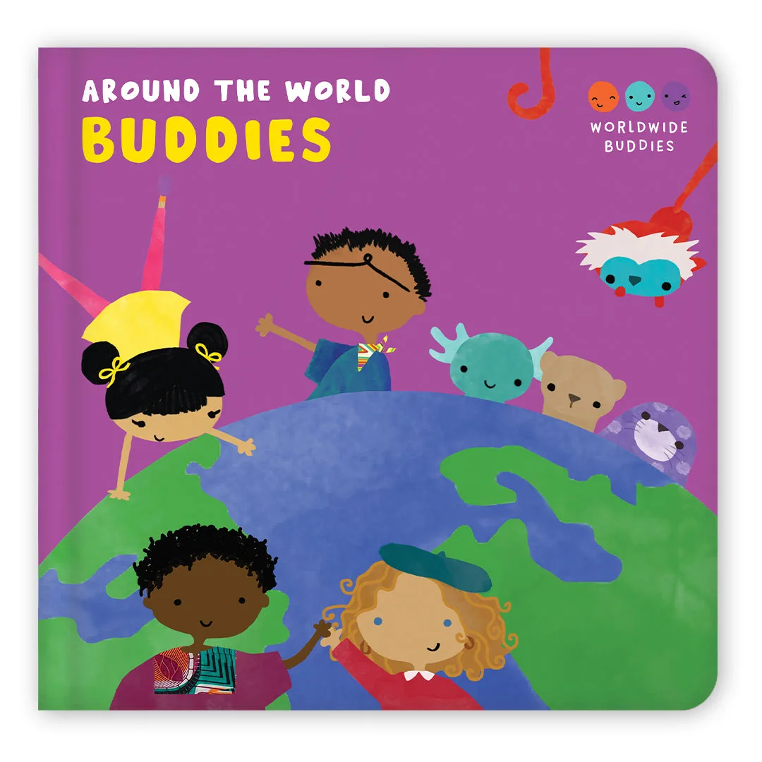 Bibliothèque lumineuse Around the World Buddies : Contenu