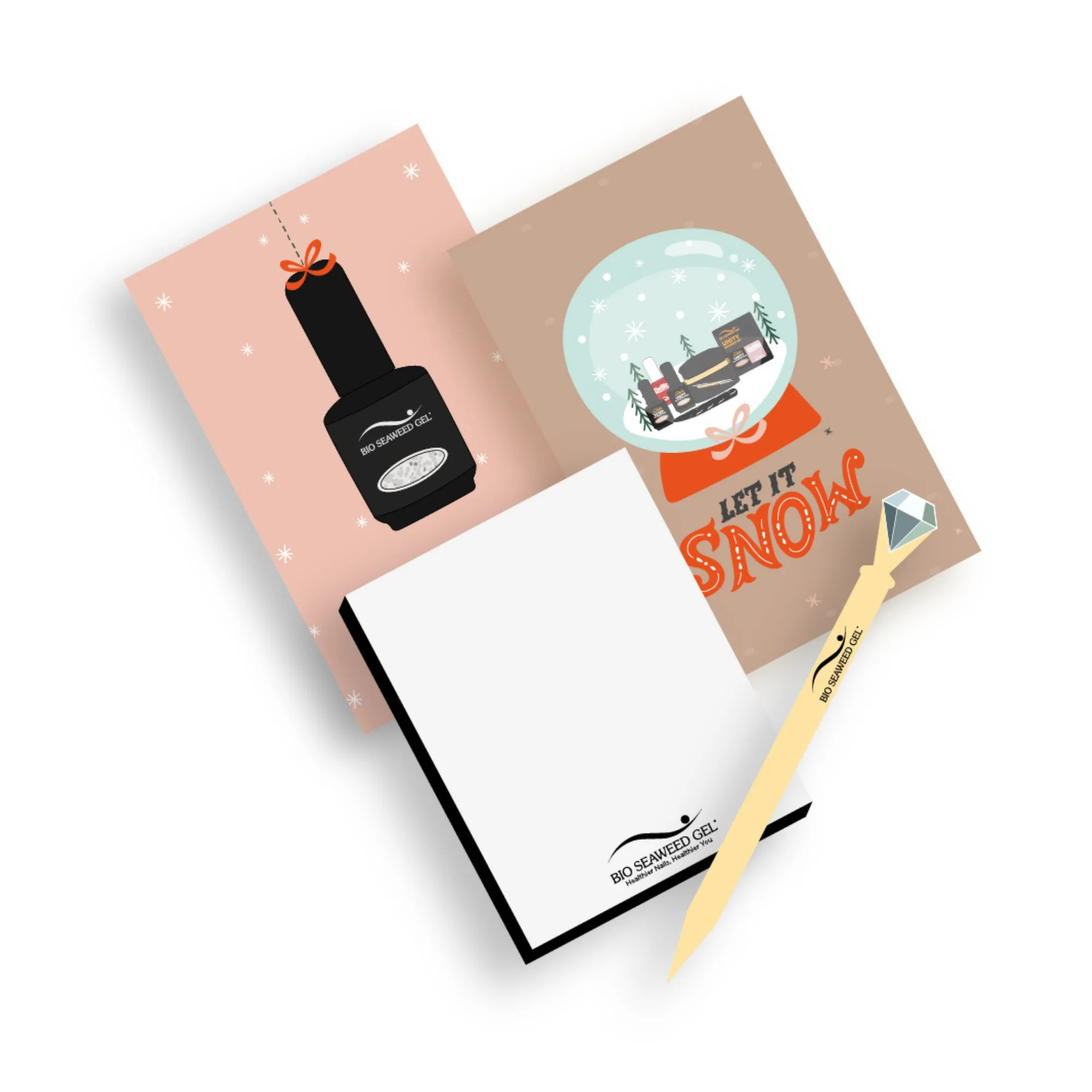 Comment utiliser le coffret cadeau de papeterie de Noël pour ongles en gel
