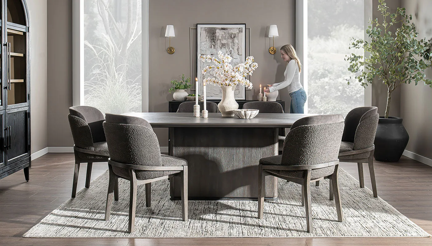 Mena Rectangular Dining Height Table & Chairs