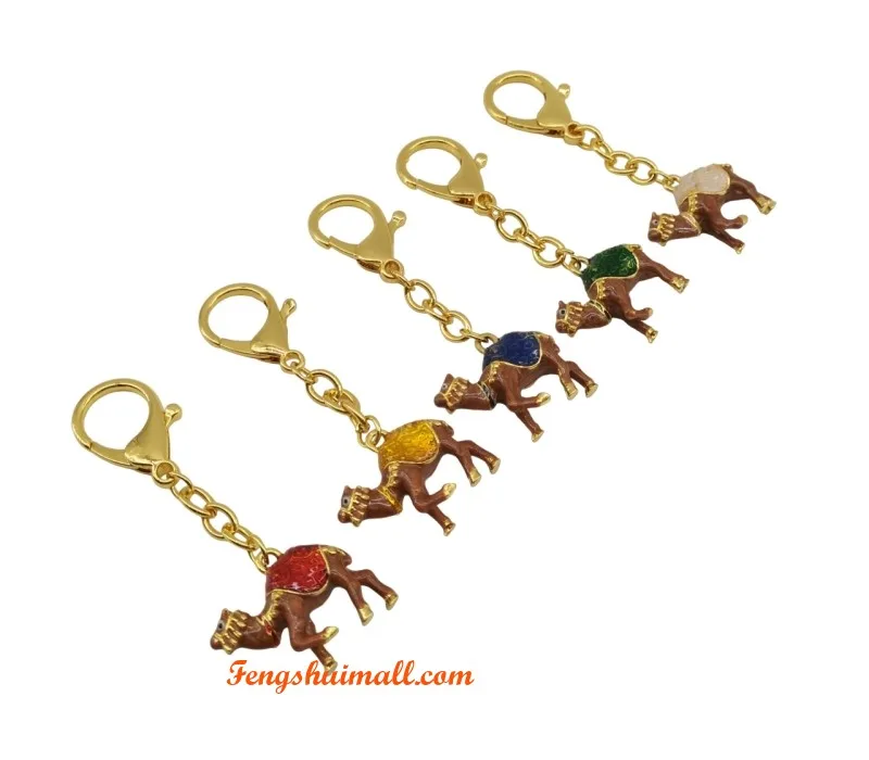 Brelok Amulet Wielbłądy Przynoszące Gotówkę