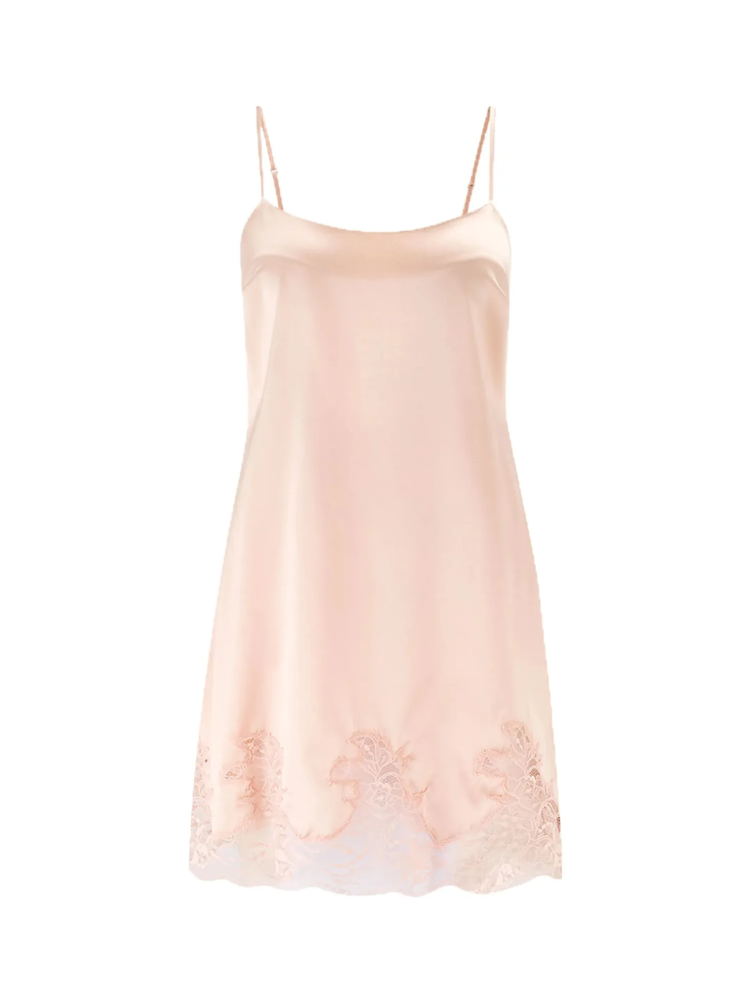 Signature Silk Babydoll - Blush