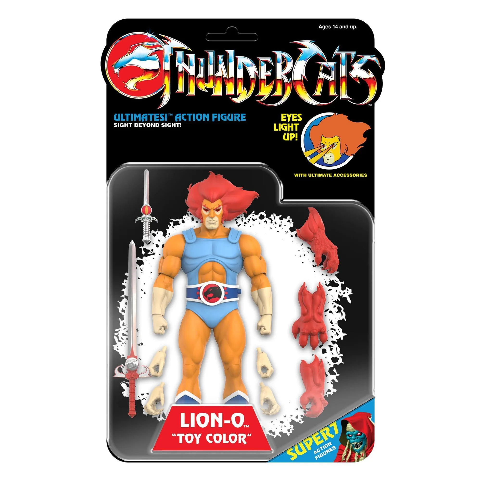 ThunderCats ULTIMATES! - Lion-O (عيون LED، ألوان اللعبة)