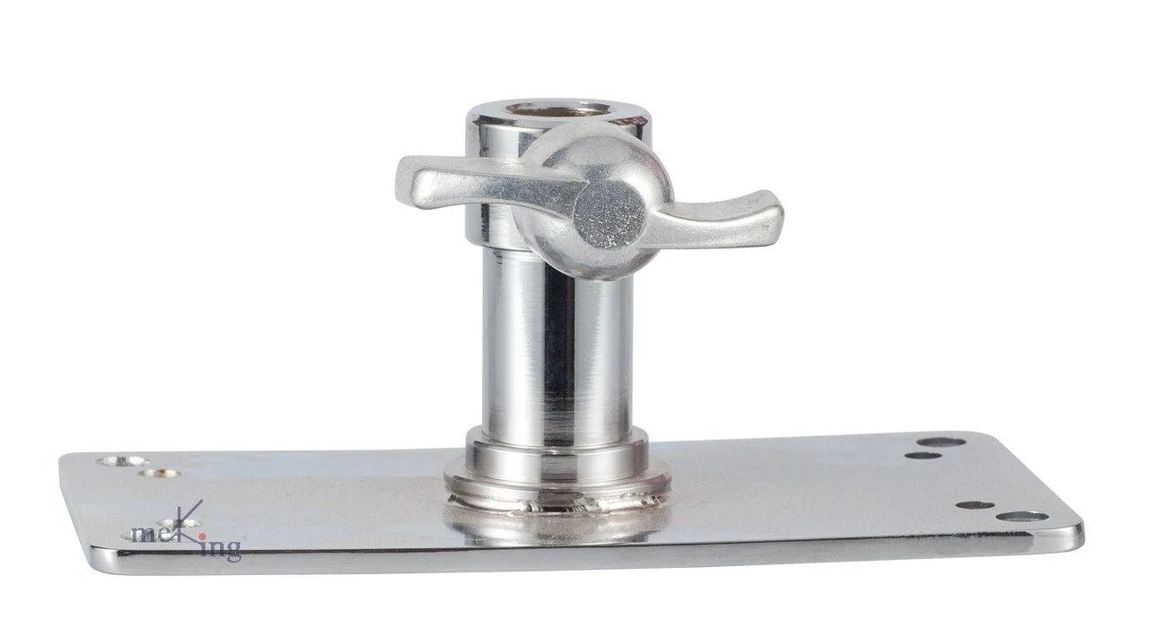 Ercole Wall Plate with Baby 5/8″ socket locking reciever