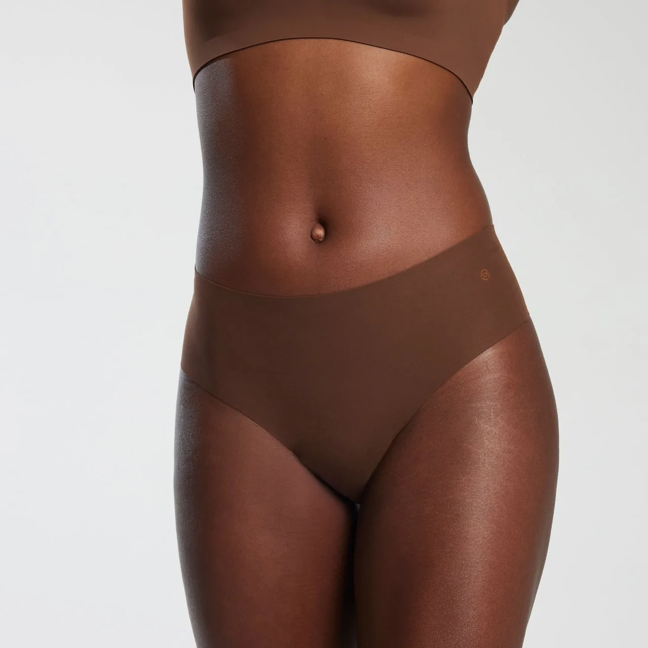 High-Waisted Thong - Umber (Final Sale)