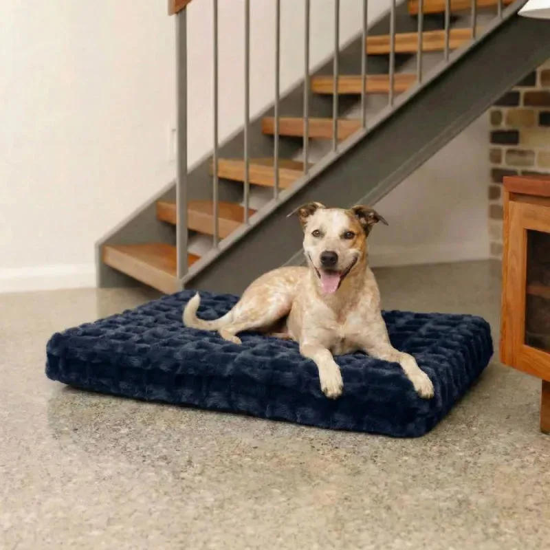 Crate Mat Quick Cover - Waffle Navy