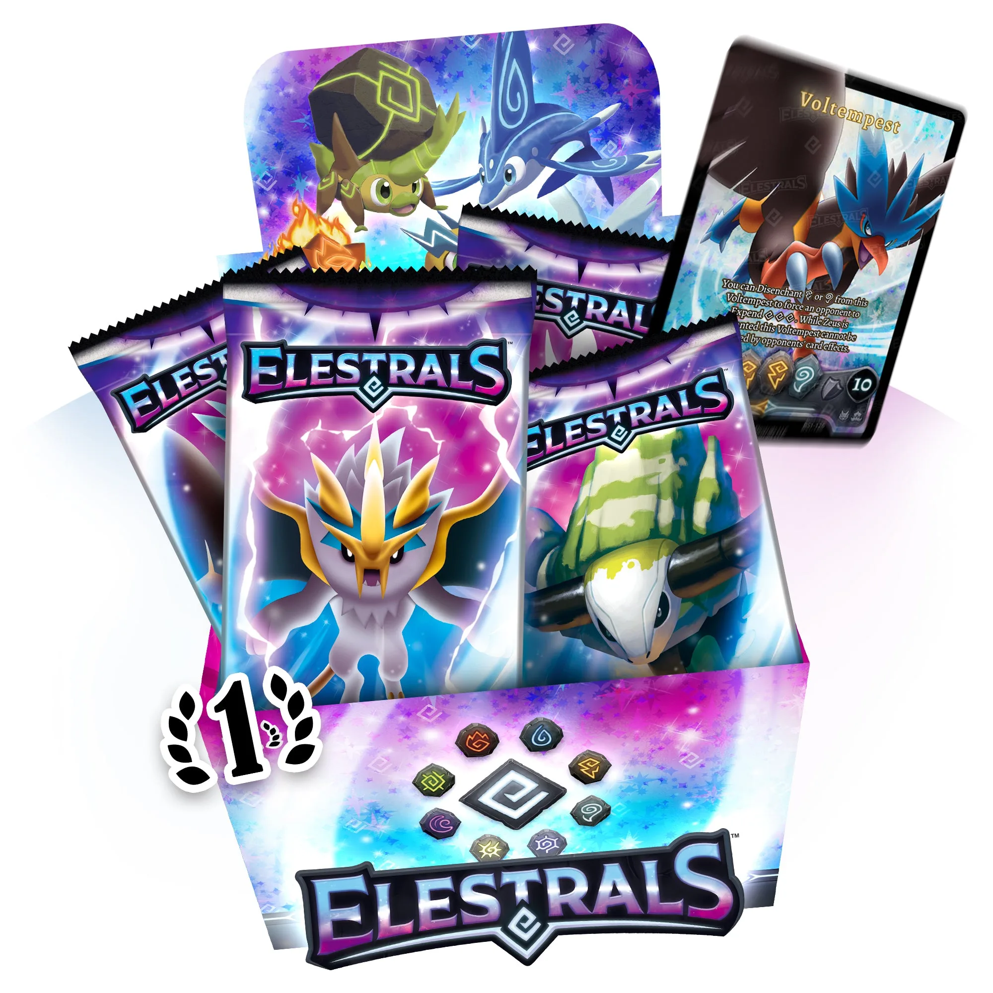 Elestrals TCG: 베이스 세트 부스터 박스 (퍼스트 에디션)