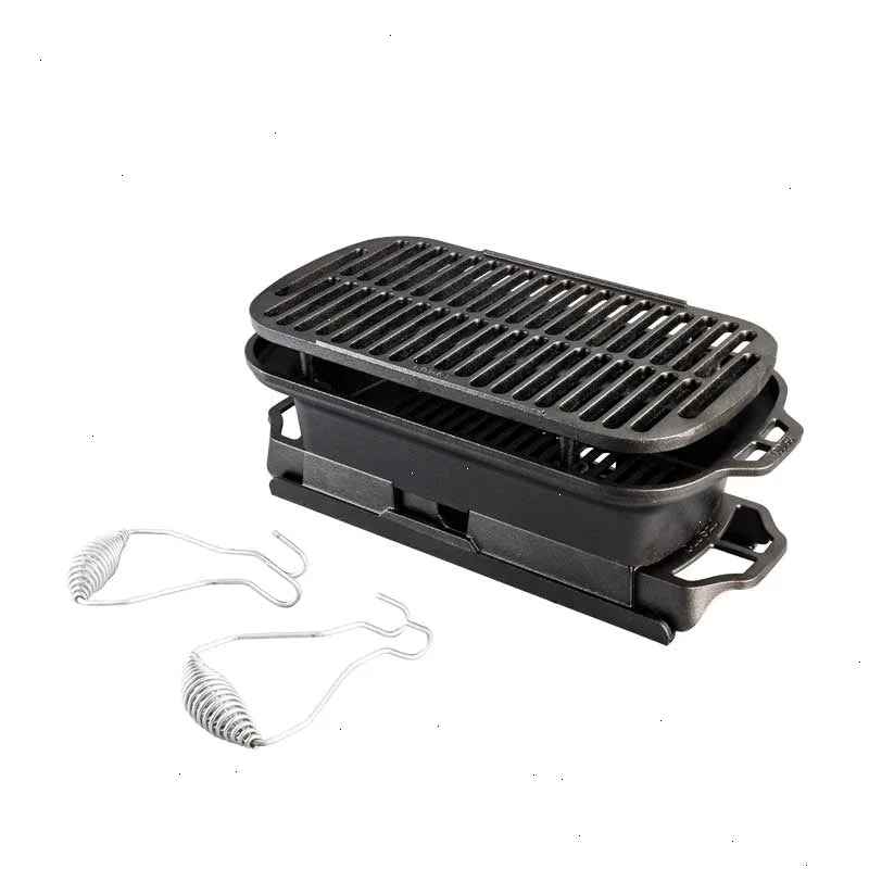 Grillen mit dem Sportsman's Pro Gusseisen-Grill