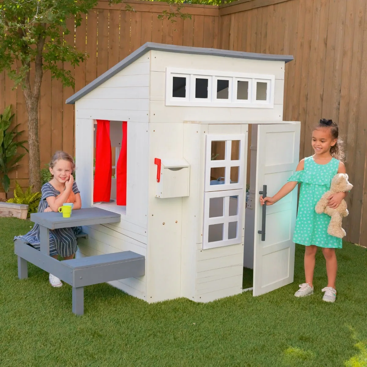 How to Install a Modern Outdoor Playhouse in Your Backyard