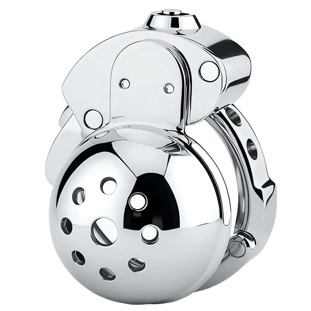 Leto Adjustable Lockable Domed Metal Cock Cage