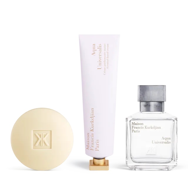 Trio Aqua Universalis: Sabun, Krim Tangan & Eau de Toilette