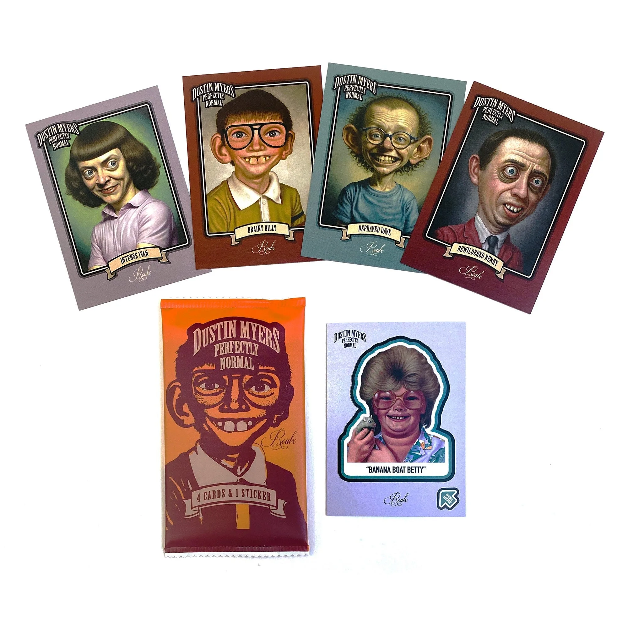 HOR Dustin Myers Perfectly Normal Artist Trading Cards Single Pack