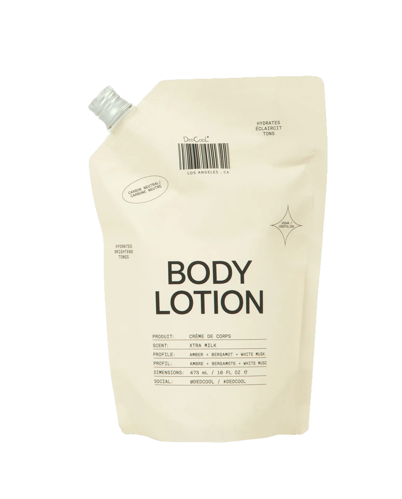 วิธีใช้ DedCool Body Lotion Refill Xtra Milk