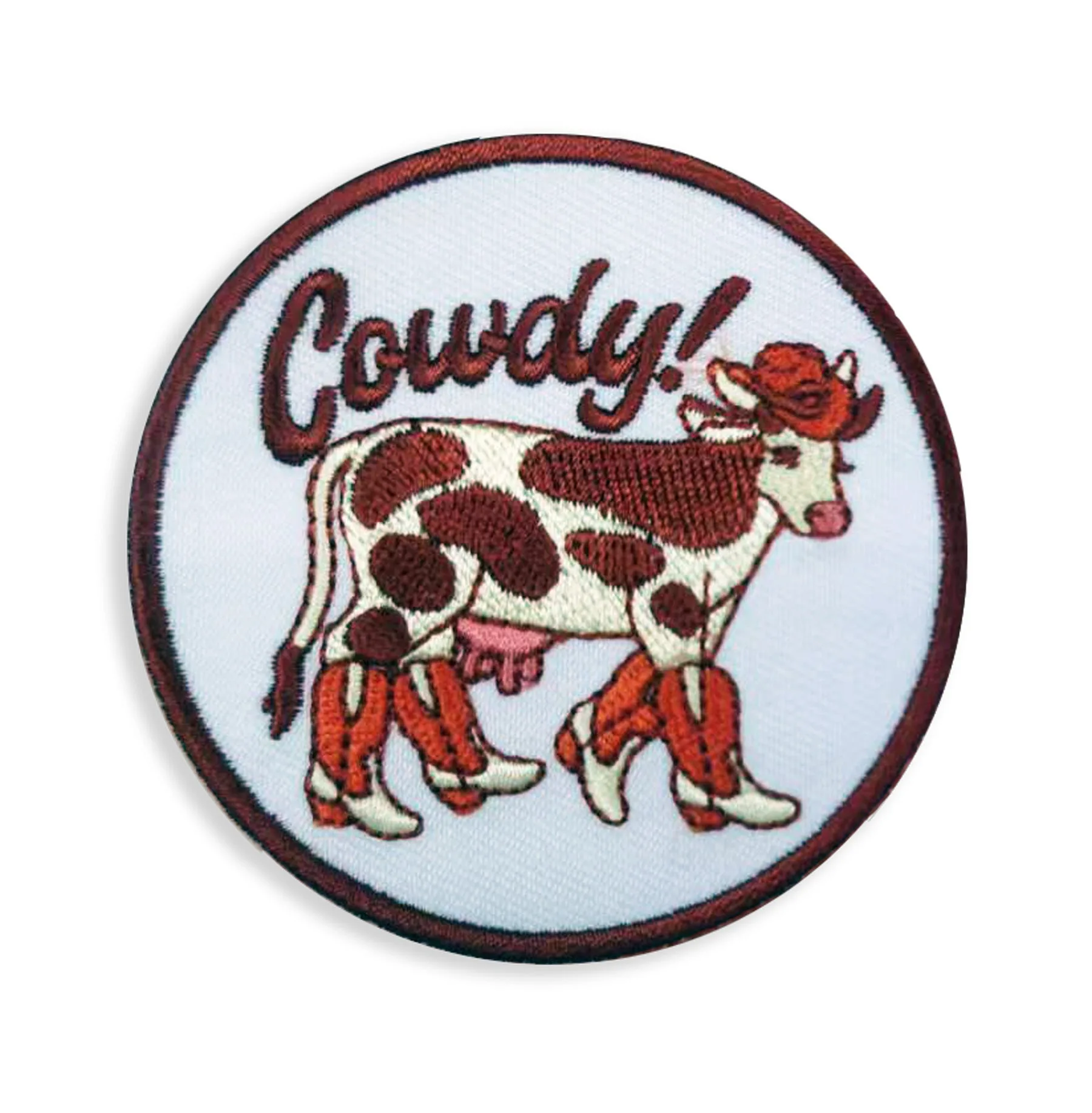 Cowdy patch strijken zonder schade