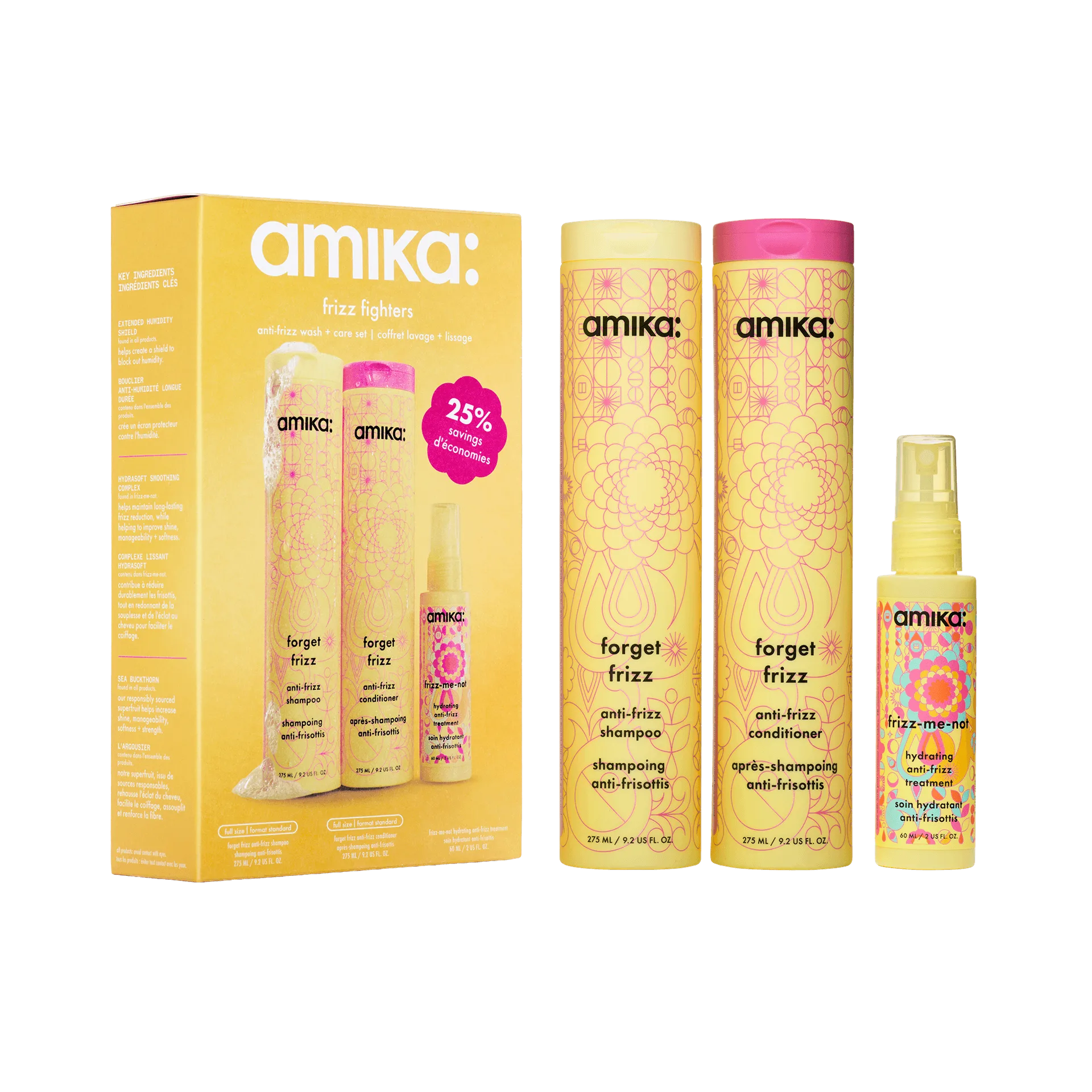 Anti-Frizz Sæt: Rutine til glat hår