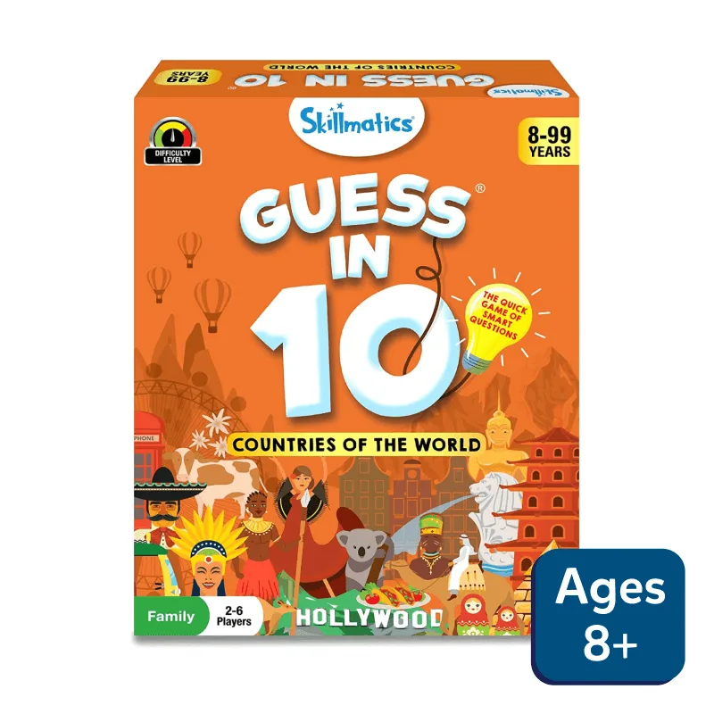 How to Play Guess in 10: Countries of the World With Kids