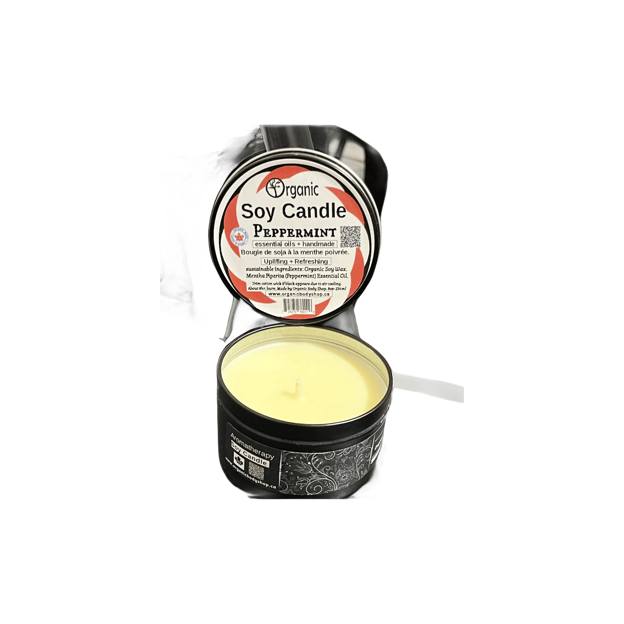 Soy Candle. Cool mint
