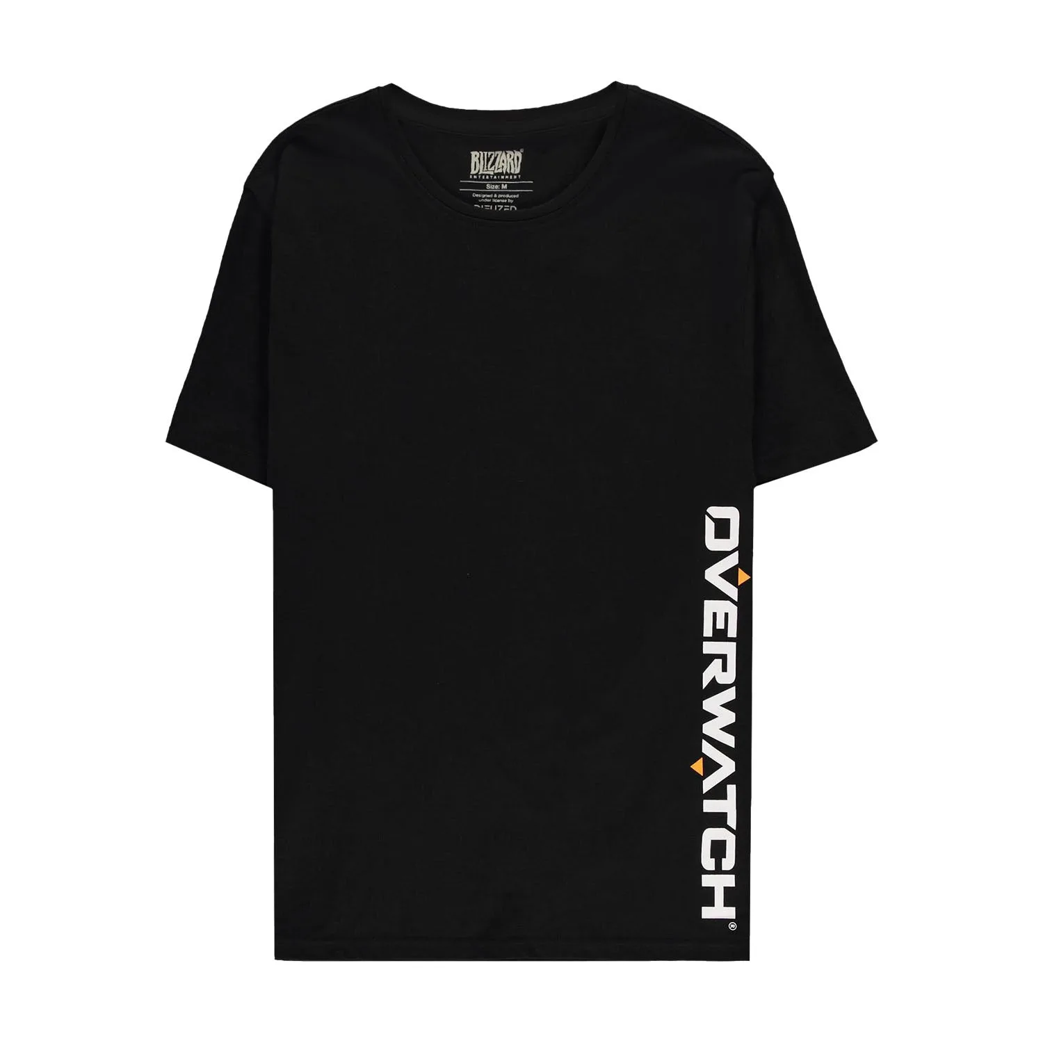 Overwatch Vertical Logo zwart T-shirt