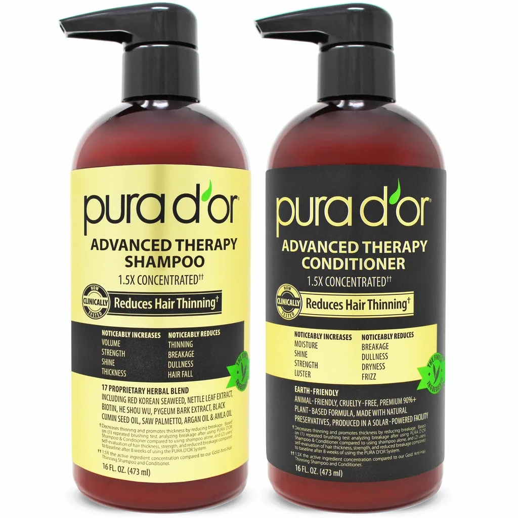 Set Terapia Avanzata vs Shampoo Anti-Caduta