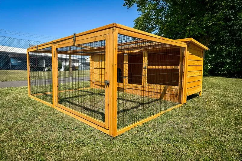 How to Set Up a Rabbit Hutch with Attached Run