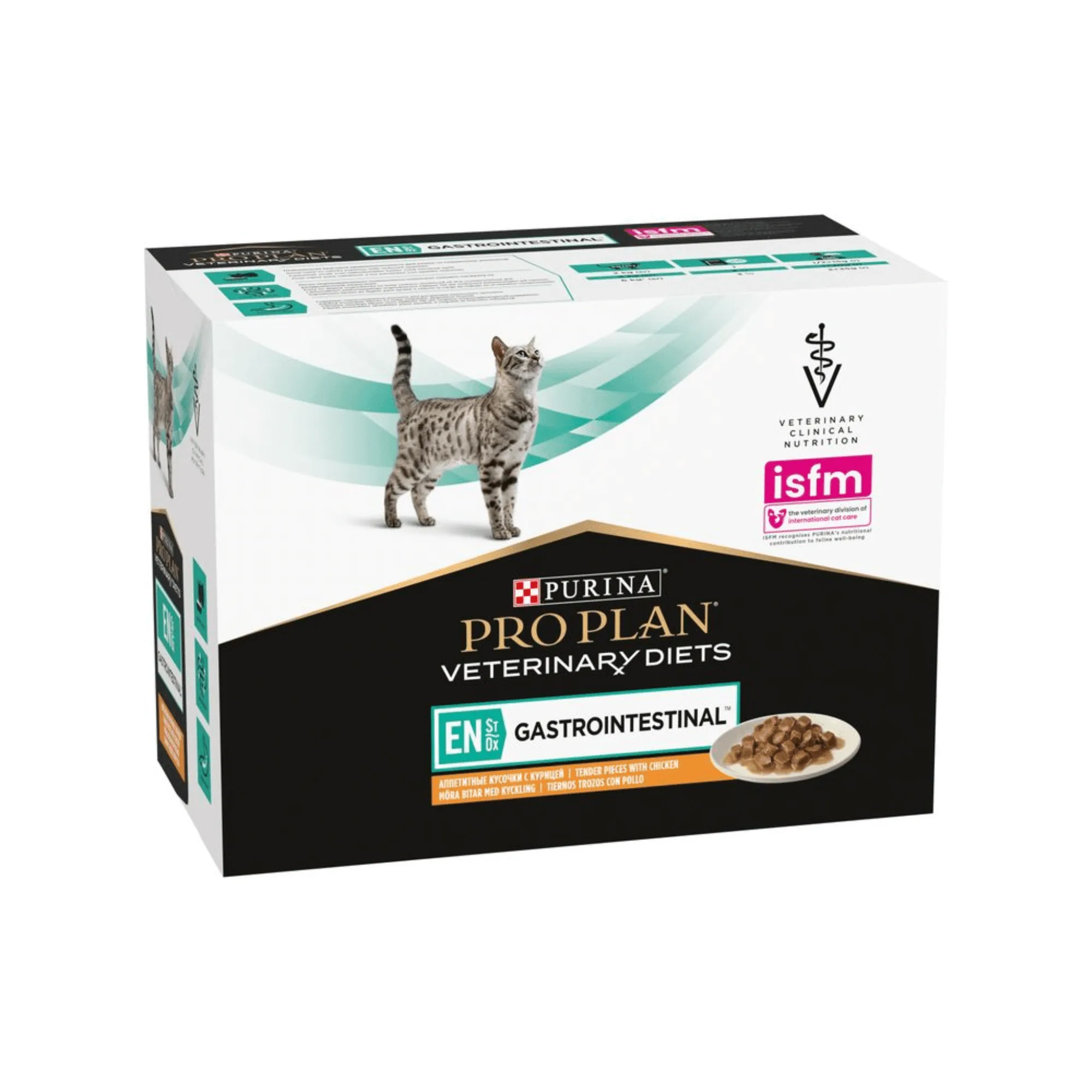 Purina Pro Plan Veterinary Diets EN Gastrointestinal Wet Cat Food (Chicken) 40x85g