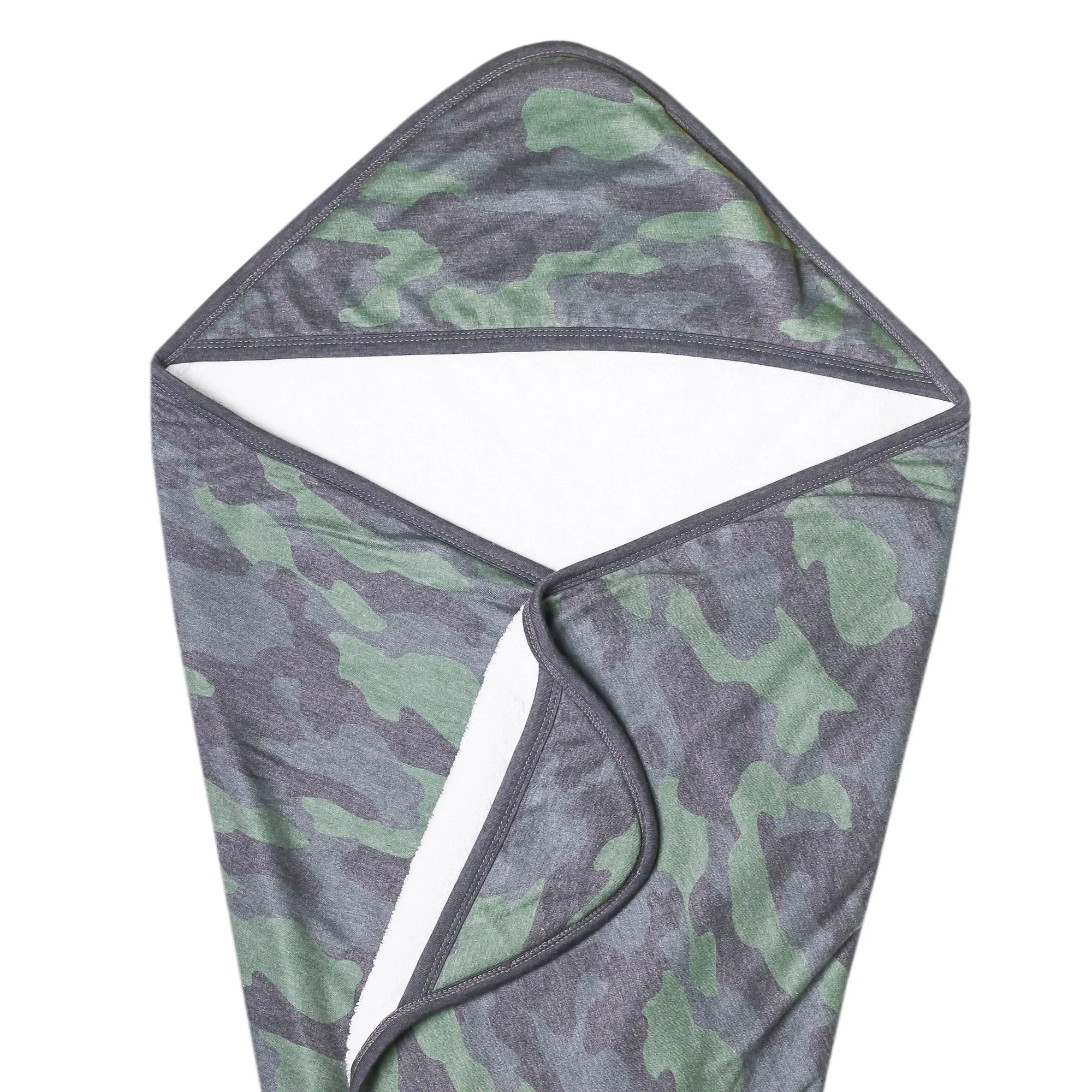 Premium Baby Knit Hooded Towel - Hunter