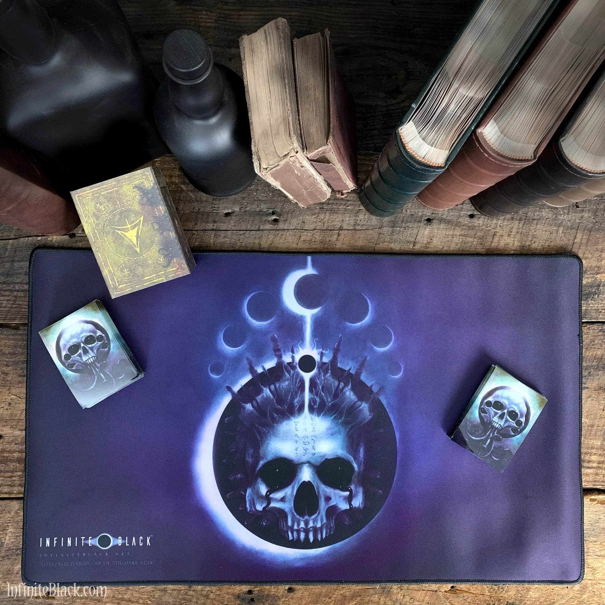 "Alhazred, Harbinger of the Dark Star" Premium Playmat