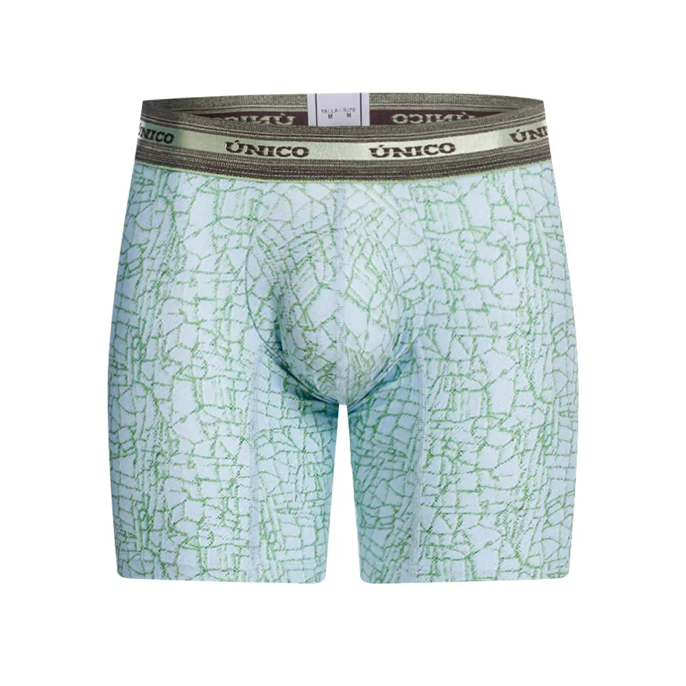 MEDIUM GREEN VELLUM BOXER