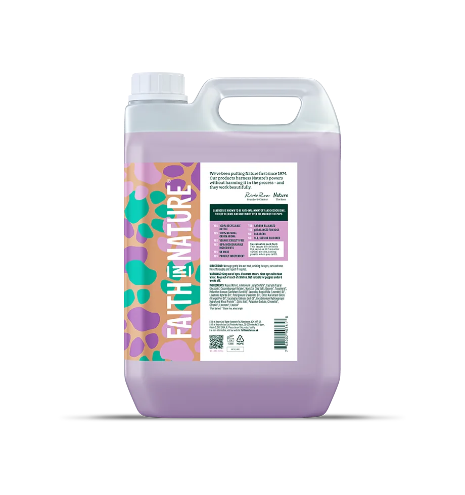 Lavender dog shampoo - 5L