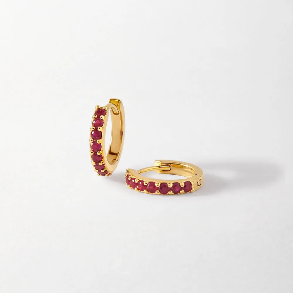 Edge of Ember Hoop Earrings Review: From Classic to Diamond-Studded
