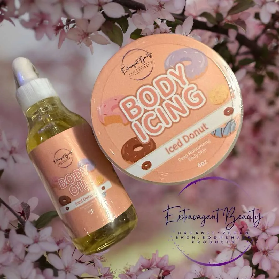 Iced Donut Body Icing + Oil 🍩