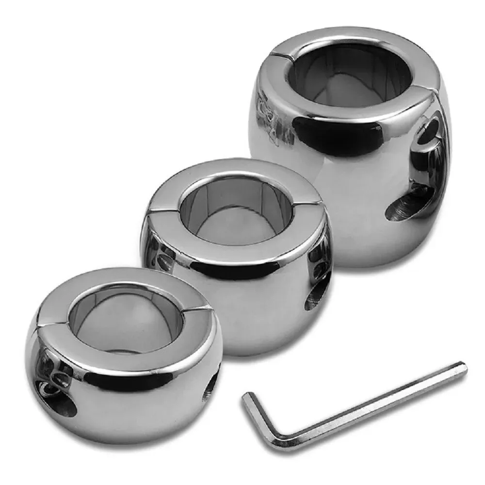 X-Cite Oval Screw Fix Stretcher Stainless Steel 60mm